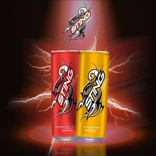 NƯỚC TĂNG LỰC STING DẠNG LON 330ML