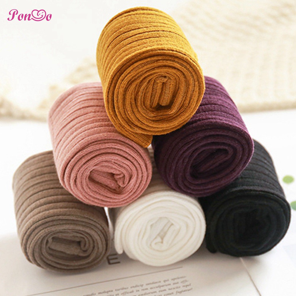 0-5Yrs Newborn Baby Legging Kids Pantyhose Infant Toddler Soft Cotton Long Leggings Stockings