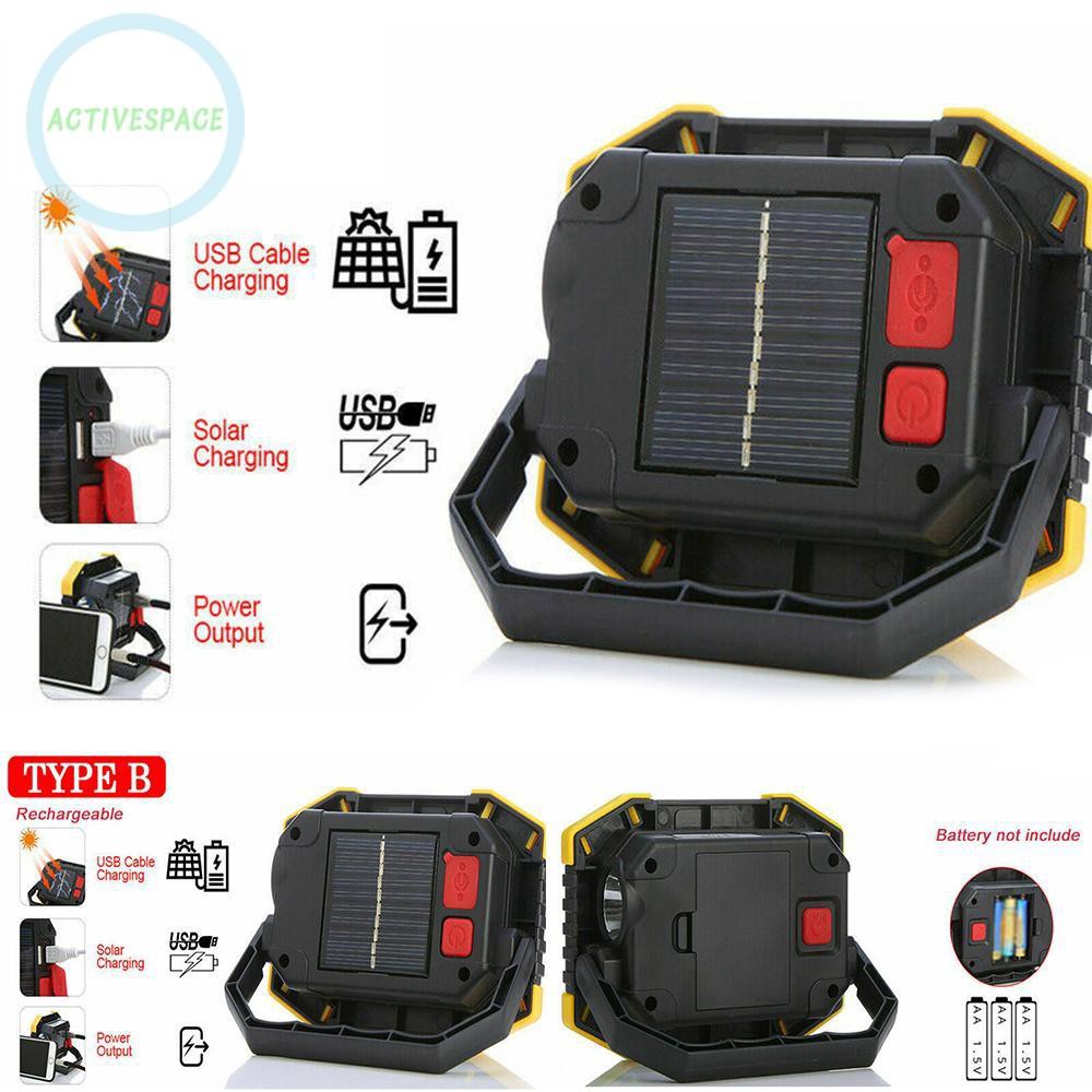 Worklight Equipment Outdoor Tool Working Lamp 2 Modes Rechargeable Flashlight Camping Spotlight Safety Floodlight