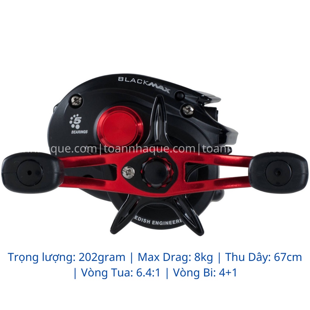 MÁY CÂU NGANG ABU GARCIA – BLACK MAX 3