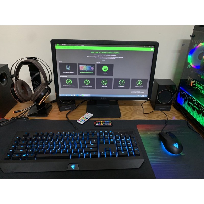 Bàn phím cơ Razer Blackwindow Chroma v2 Green Switch v2 like new 99%