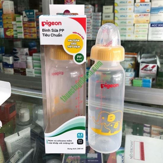 Bình Sữa Pigeon PP Tiêu chuẩn 140ml