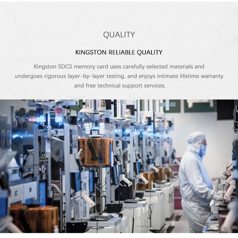 KINGSTON Thẻ Nhớ Micro SD UHS-I TF MicroSDXC 32GB 256GB 128GB 64GB 128GB