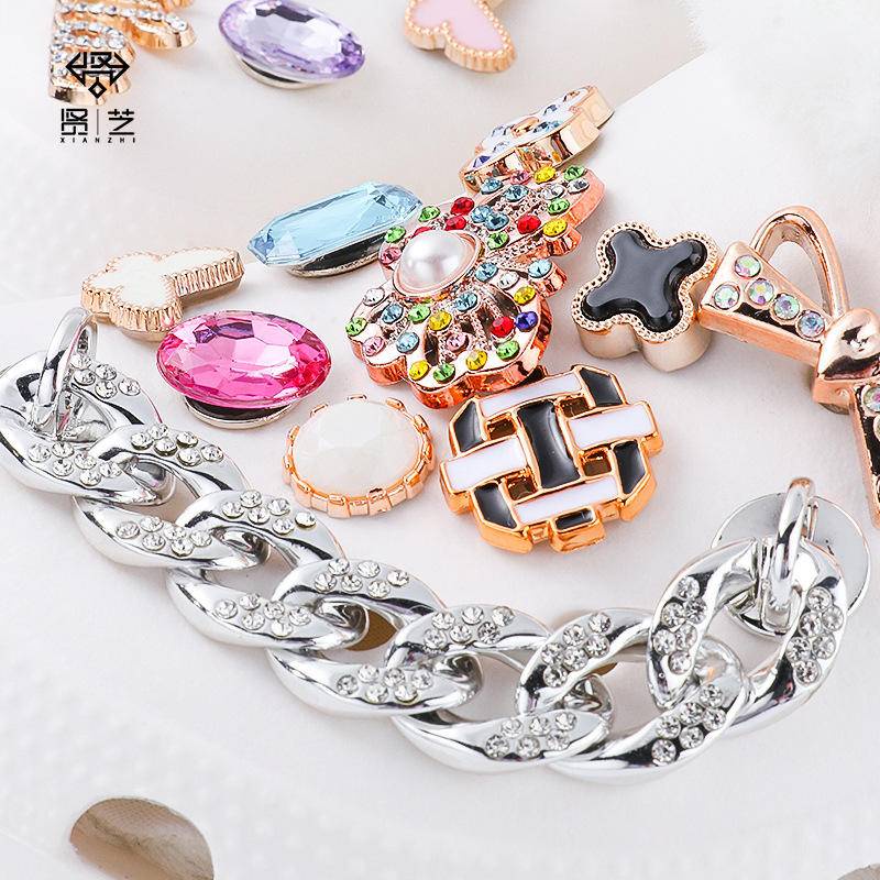 Phụ Kiện Trang Trí Giày DIY Hình Cá Ngựa Dễ Thương Xinh Xắn