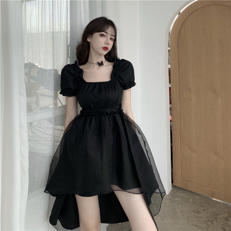 Đầm Cổ Vuông Dáng Ôm Phong Cách Thời Trang Mới Cho Nữ