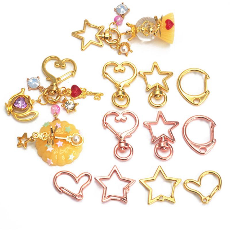 Set 5 Móc Khóa Bằng Kim Loại Chất Lượng Cao