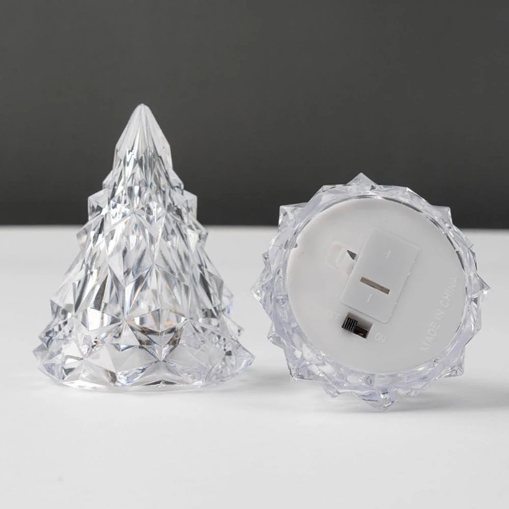 1 Đèn Ngủ LED Hình Cây Kem Mini Dùng Trang Trí Giáng Sinh