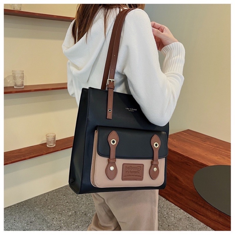 Túi Tote Công Sở Nữ Size 30cm, Túi Xách Nữ Đi Chơi Kiểu Dáng Hàn Quốc