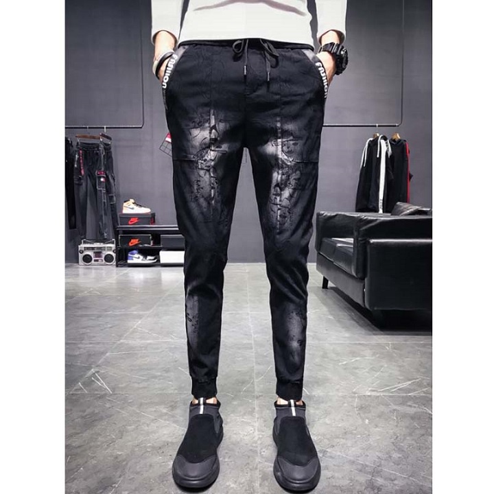 Quần jeans rách chắp vá wlike Mã: ND1315