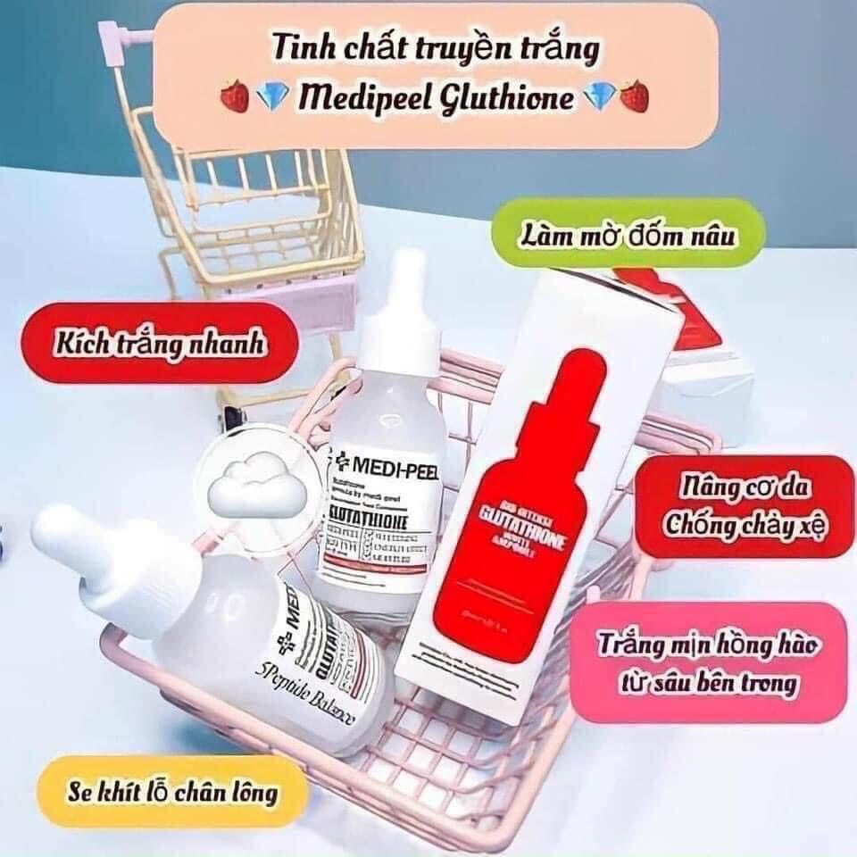 Serum Trắng Da Medi Peel Glutathione 600 White Ampoule Serum 30ml