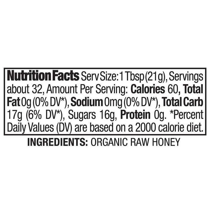 Bộ 3 mật ong Kirkland Signature Raw Organic Honey Bear, 3 x 680g