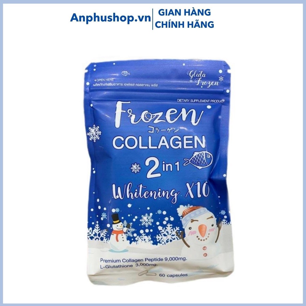 Viên uống trắng da Frozen Collagen Thái Lan - Sản phẩm chính hãng