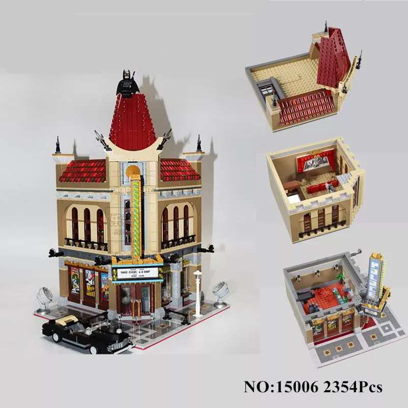 Đồ chơi Lắp ghép Mô hình Palace Cinema Model Building Blocks Rạp Chiếu Phim Palace 99012