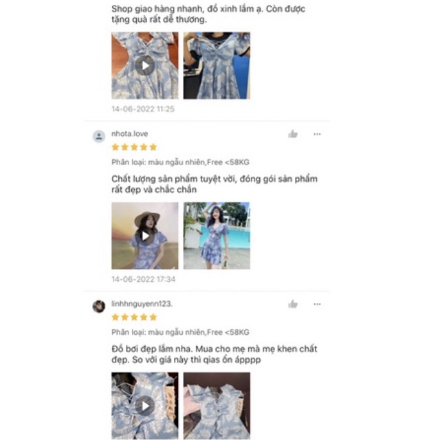 Đồ bơi nữ kín đáo dạng váy đi biển đồ bơi 1 mảnh