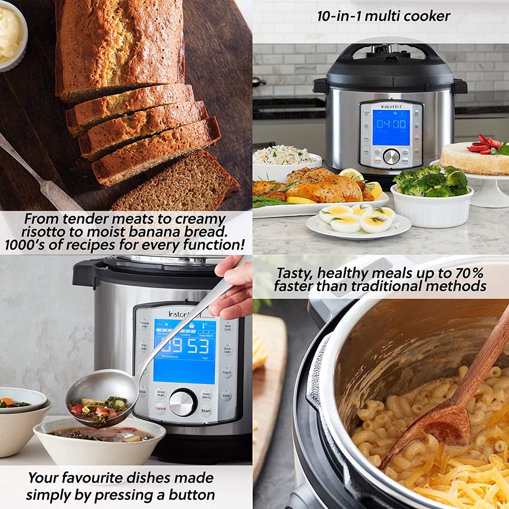 Nồi áp suất đa năng Instant Pot 10in1 dung tích 5,7L [Hàng Đức chính hãng]