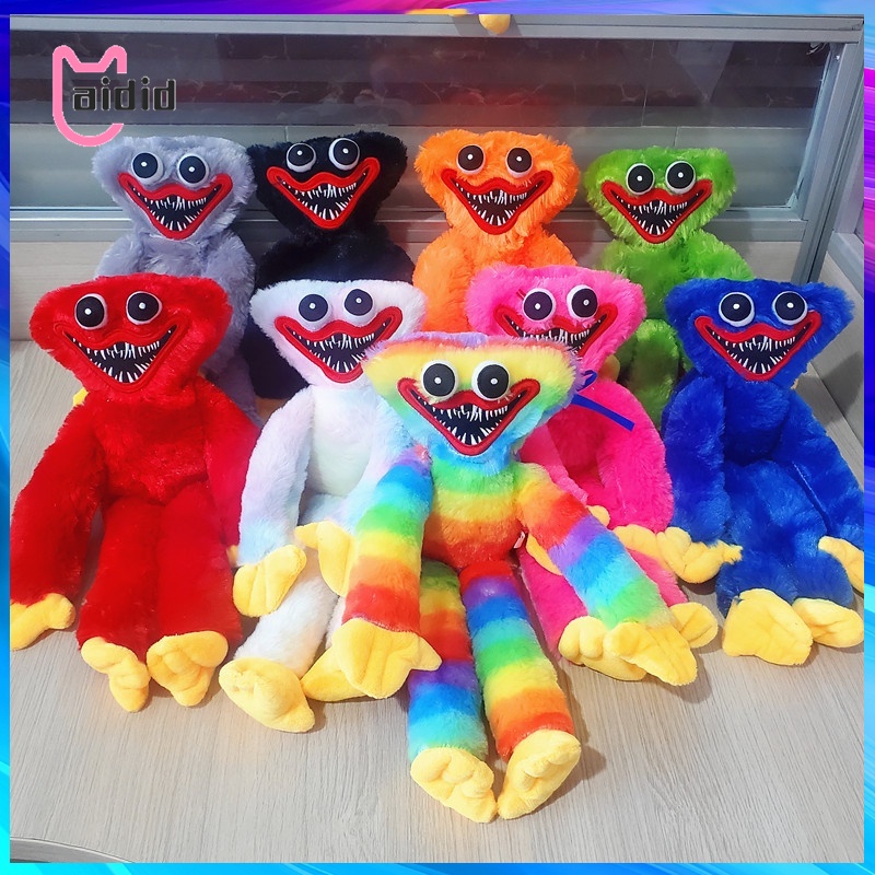 Búp Bê Nhồi Bông Hình Nhân Vật Huggy Wuggy 40cm Mềm Mại Đáng Yêu