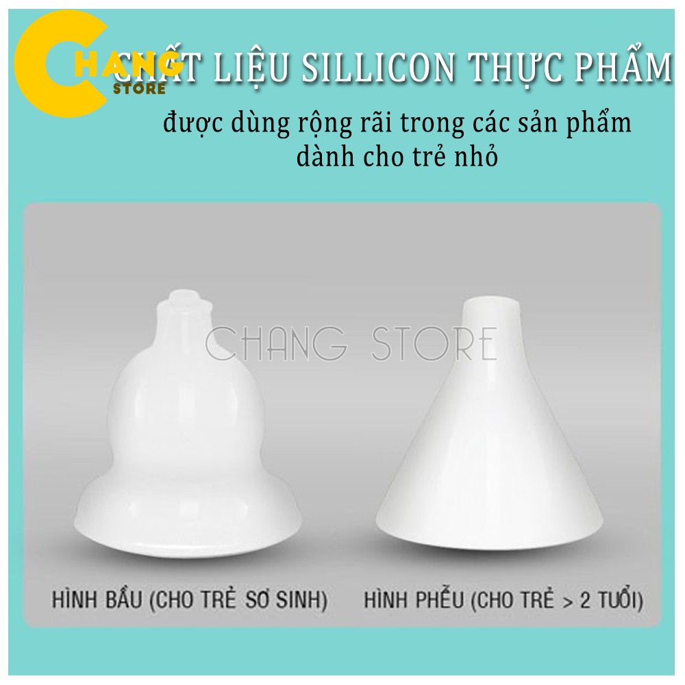 Máy Hút Mũi Đầu Mềm Cầm Tay Thông Minh  Pin Sạc Cho Bé