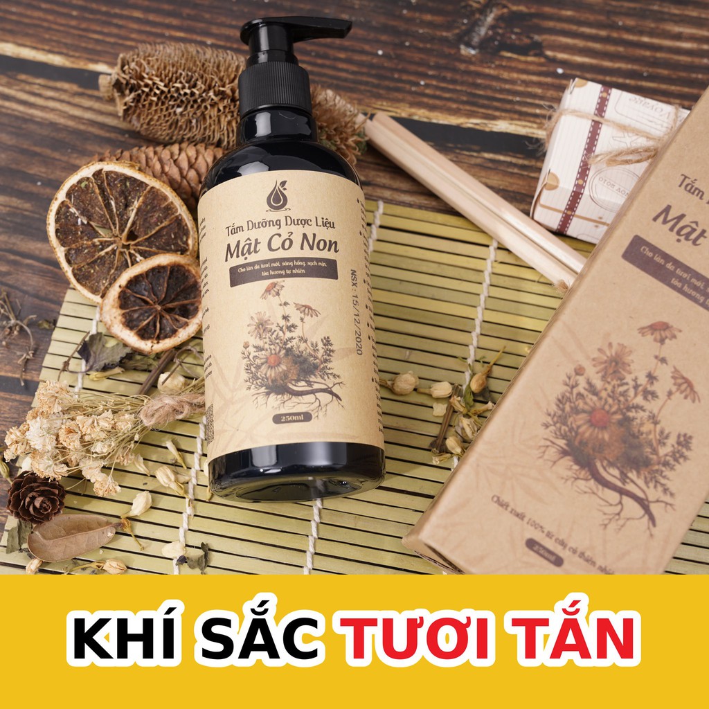 MẬT CỎ NON - Tắm dưỡng dược liệu - Sữa tắm thảo Dược - Dưỡng da - Dưỡng thể - Thư giãn - Sức khoẻ - NPP Takij VietNam