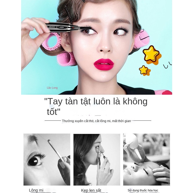 Dụng cụ uốn mi bằng điện eyecurl kẹp lông mi mini sưởi ấm uốn cong lâu dài cầm tay Eyecurl | BigBuy360 - bigbuy360.vn