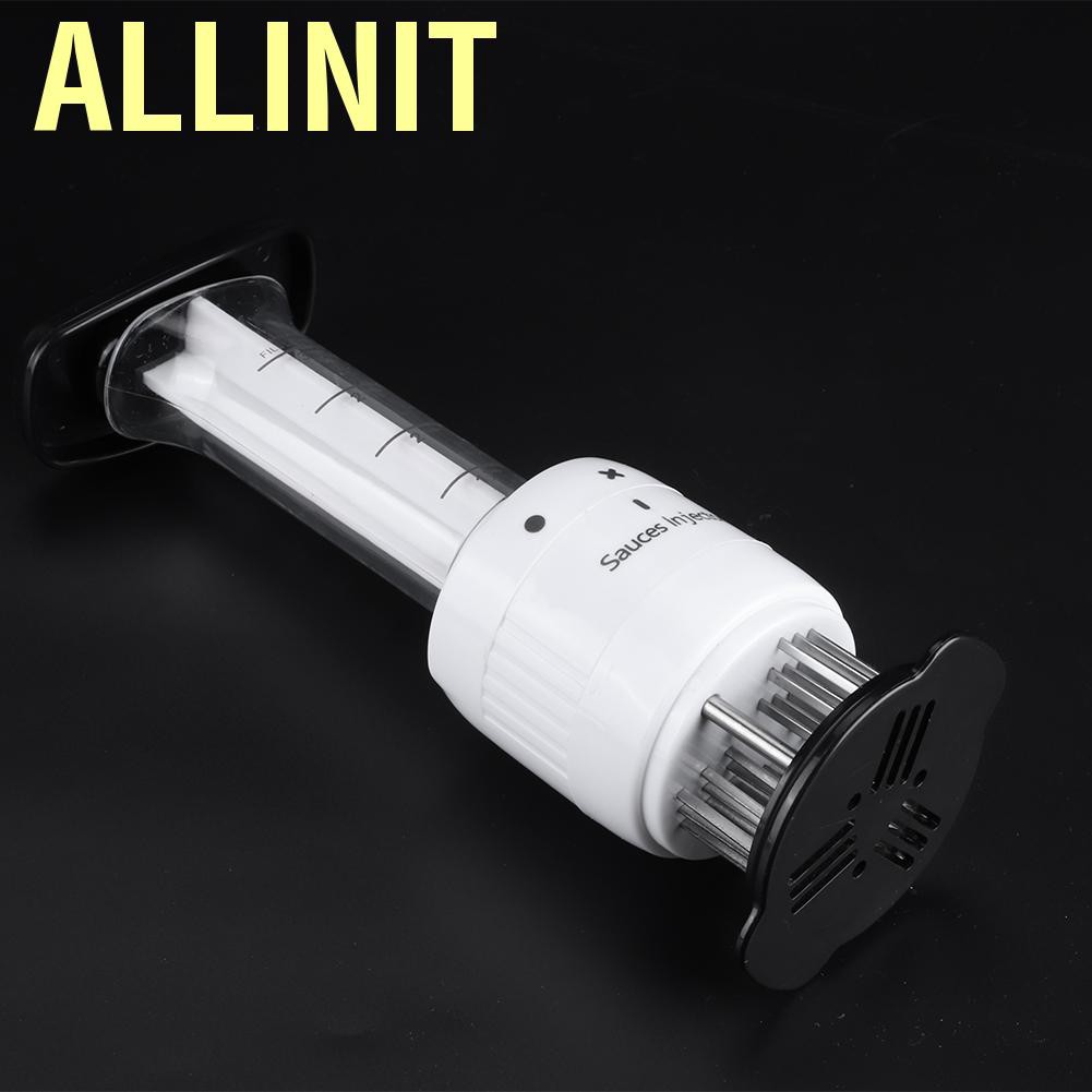 Allinit Professional Steak Meat Marinade Seasoning Injector Tenderizer Tools Kitchen Ac