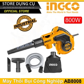 800w máy thổi bụi công nghiệp ingco ab8008 | máy hút bụi 2 chế độ