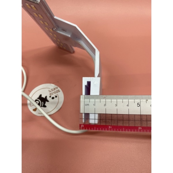 Đèn LED kẹp màu trắng M-180 thành hồ cá thủy sinh để bàn mini