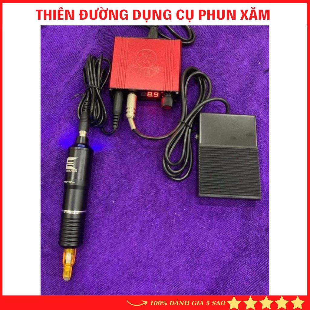Máy Pen Phun Môi Pro E, Tattoo mini Combo Bộ Sản Phẩm / Máy Phun Xăm