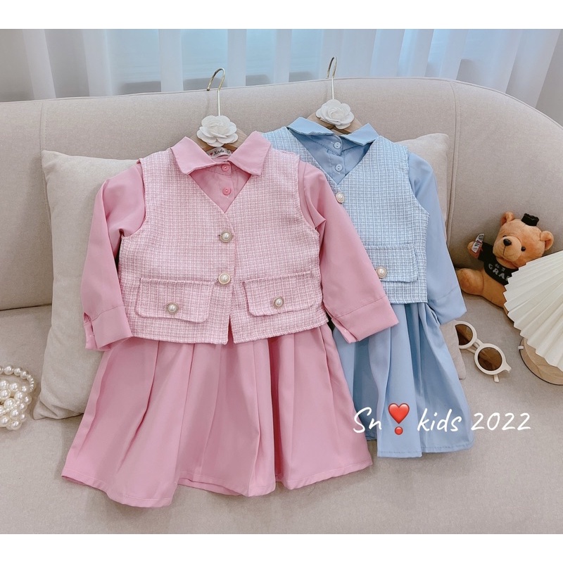 Set, váy sang chảnh cho bé gái