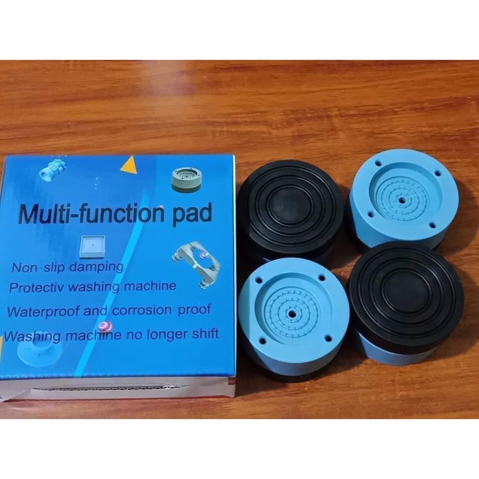 Set 4 Miếng Đệm Chân Đế Chống Rung Lắc, Chống Ồn Cho Máy Giặt