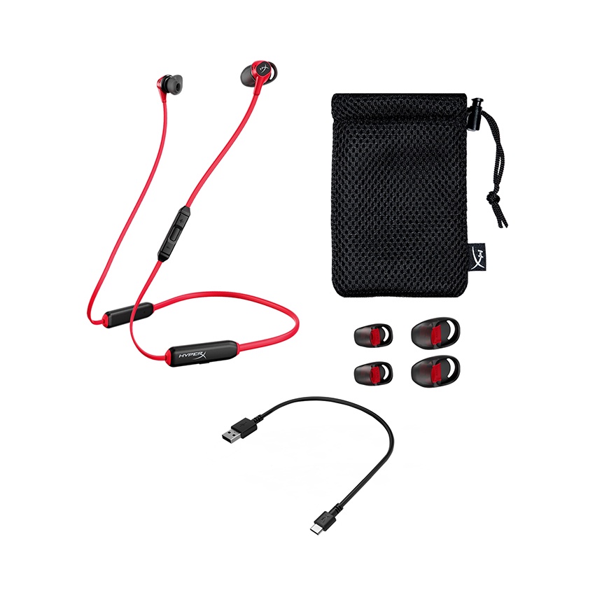 Tai nghe không dây Kingston HyperX Cloud Buds HEBBXX MC RD/G