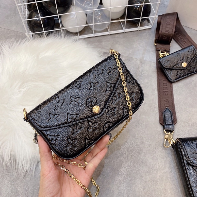 Túi lv sét đôi hangc full box