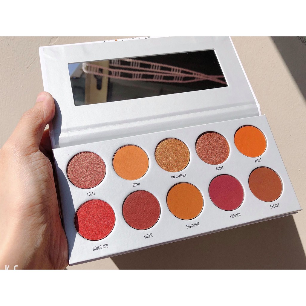 [BILL US ] bảng mắt MORPHE 10 MÀU X JACLYN HILLS EYESHADOW PALETTE