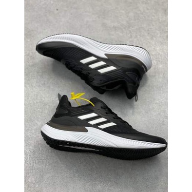 Giày Sneaker Nam Nữ Adidas Alphamagma Đen vạch Trắng
