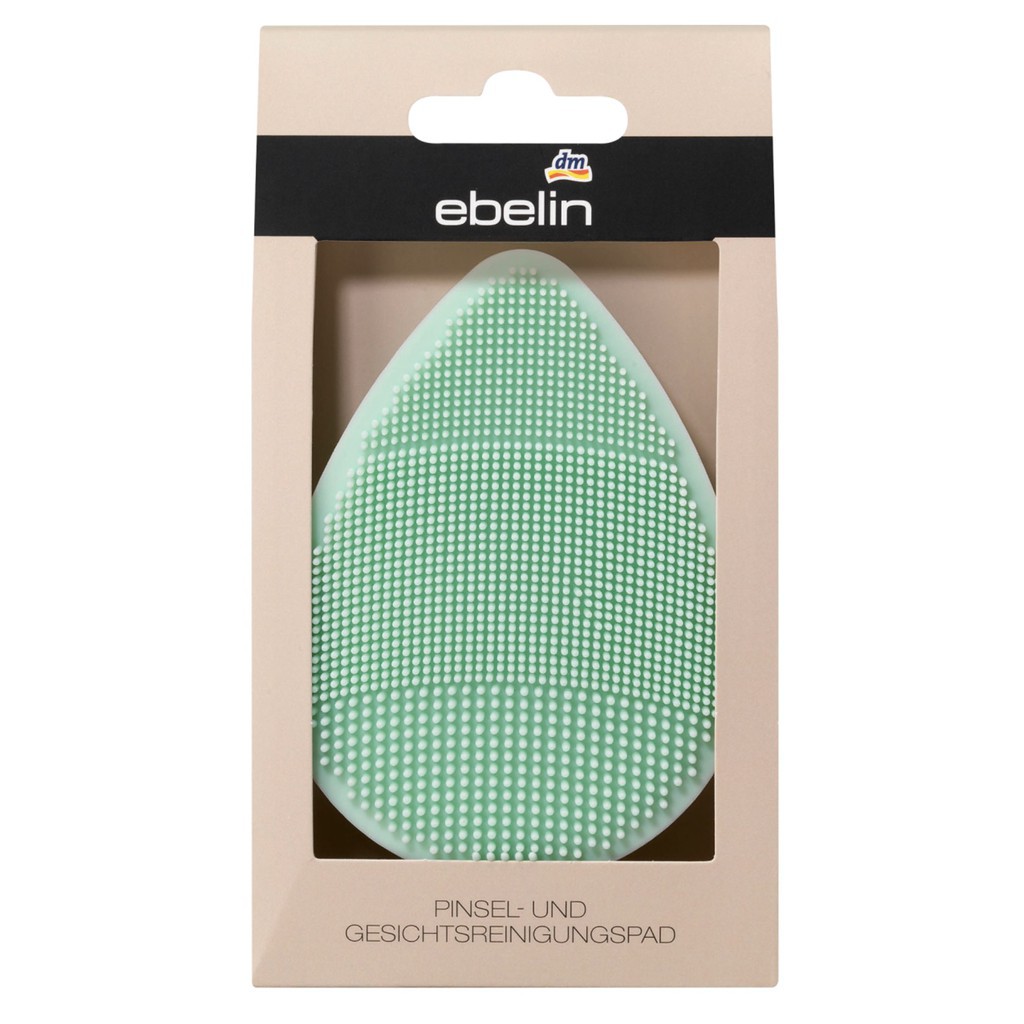 Miếng rửa mặt Silicone Ebelin Đức Professional Gesichtspeeling + Massagepad x1 miếng - Hàng chính hãng