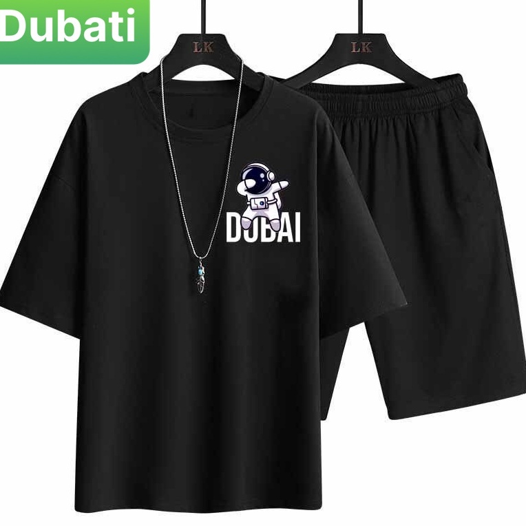 ĐỒ BỘ THỂ THAO NAM NỮ NASA DUBAI, ĐỒ BỘ TẬP GYM MANG Ở NHÀ VÀ ĐI CHƠI SANG CHẢNH MÙA HÈ - DUBATI FASHION