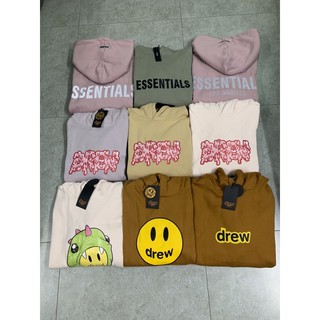 [ SALE SẬP SÀN ] Hoodie drew và fog full tag mạc, túi zip