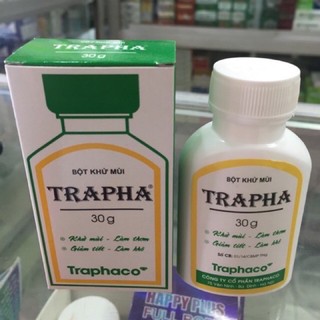 Bột khử mùi hôi chân, giày TRAPHA