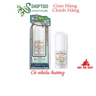 Lăn khử mùi dạng sáp Soft Stone cao cấp chiết xuất từ đá khoáng nhập khẩu Nhật Bản 20gr