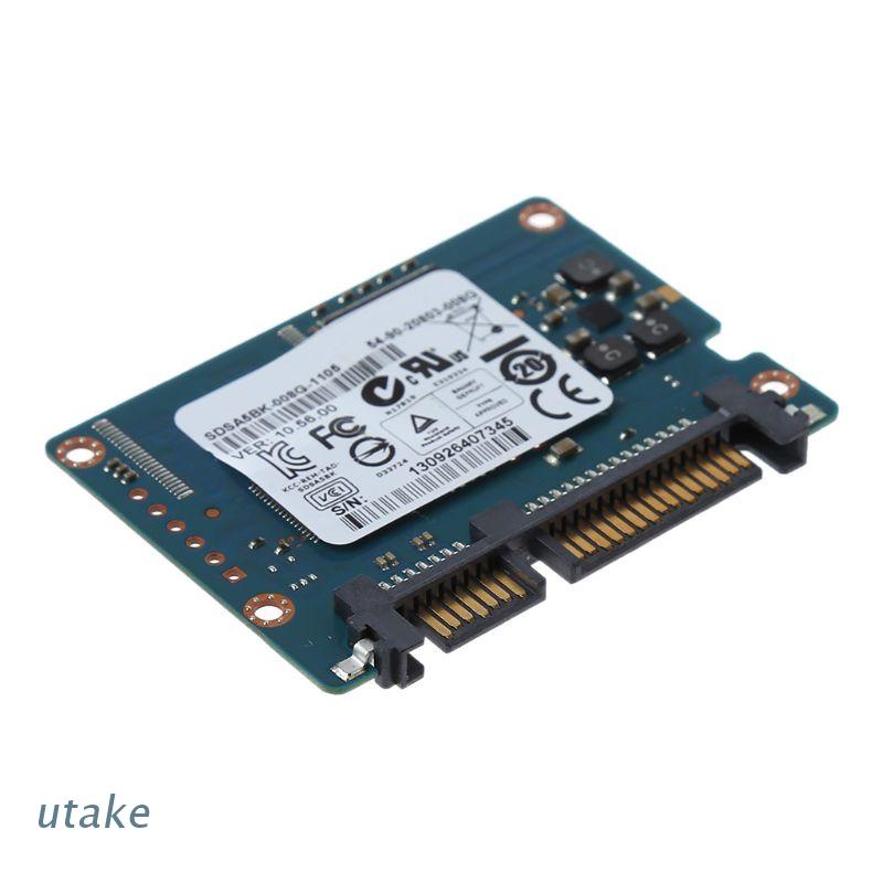 Utake 8GB Internal SATA Module SSD HP M500 M551 Half Slim Solid State Hard Disk Drive for Laptop PC Computer Notebook