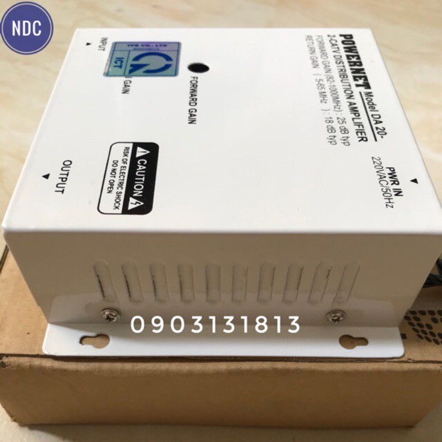 Bộ Khuếch Đại Truyền Hình Cáp POWERNET D20 (Hàng Công Ty TPE) 44