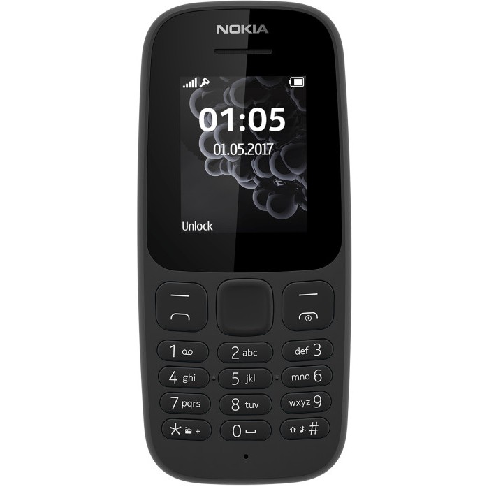 📱Điện thoại Nokia 105 Dual Sim (2017) hàng chính hãng bảo hành 12 tháng