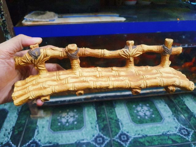 CẦU TRANG TRÍ HỒ CÁ NON BỘ DÀI 30CM