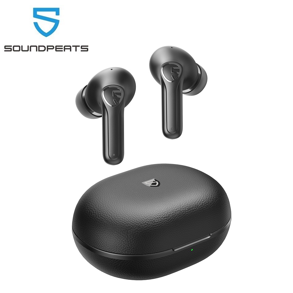 Tai nghe nhét tai không dây SOUNDPEATS ANC bluetooth V5.2 giảm tiếng ồn tích hợp mi cờ rô 12mm