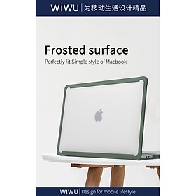 Ốp Cứng WIWU DUAL COLOR ISHIELD Dành Cho Macbook - Hàng Chính Hãng - Macbook 13.3 air