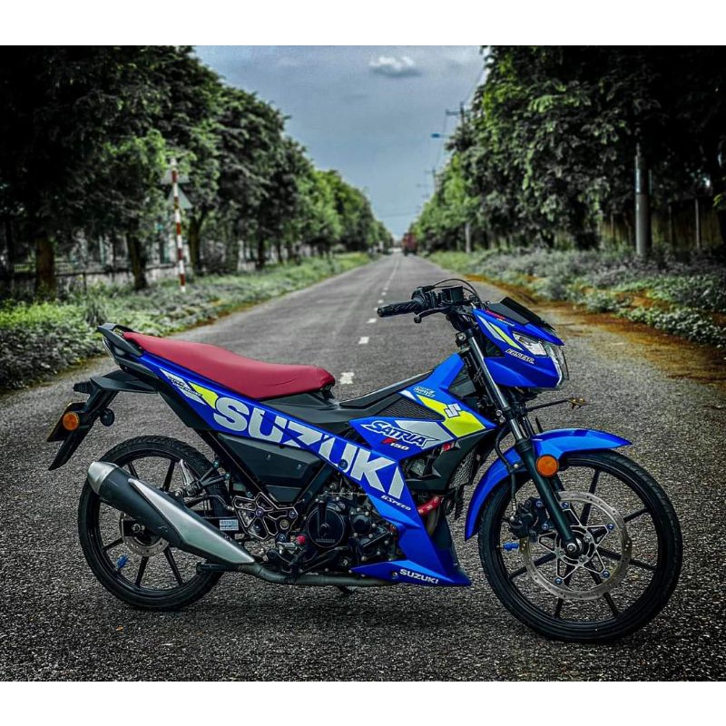Tem rời satria xanh, tem 3 lớp không bay màu