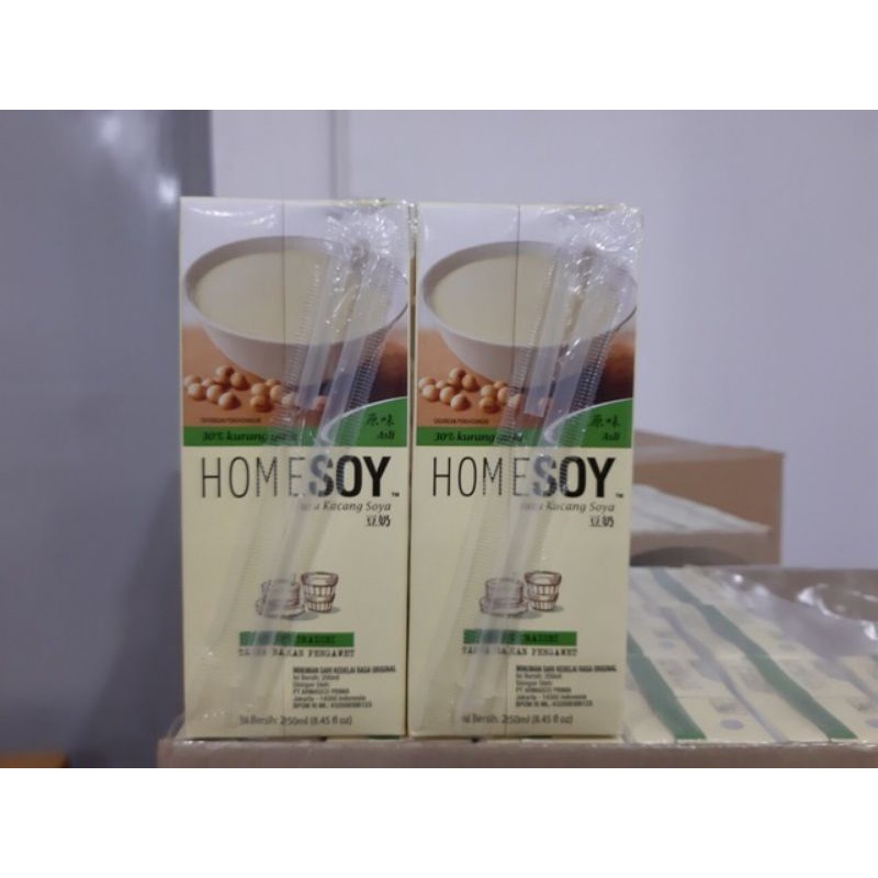 Sữa đậu nành Homesoy - Thùng 24hộpx250m