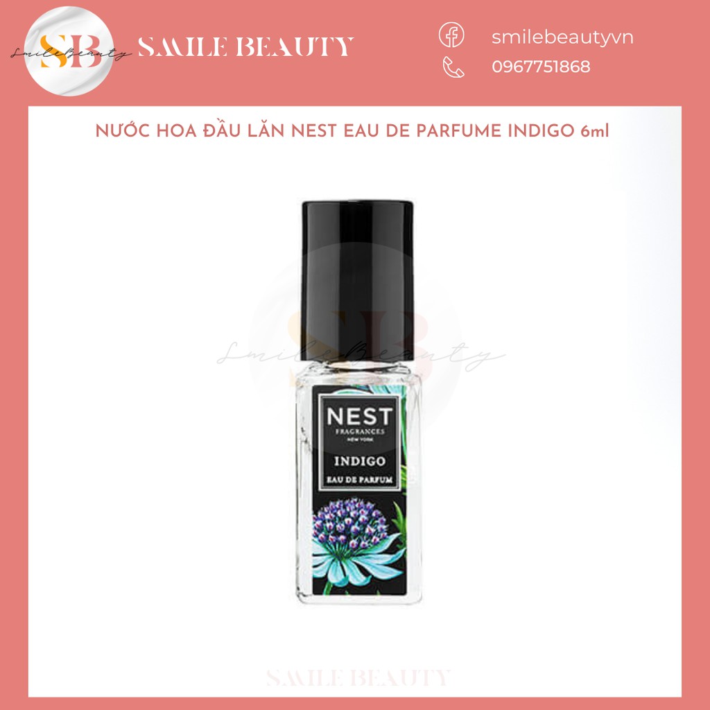 Nước Hoa NEST - Eau de Parfum Rollerballs in Indigo (6ml)