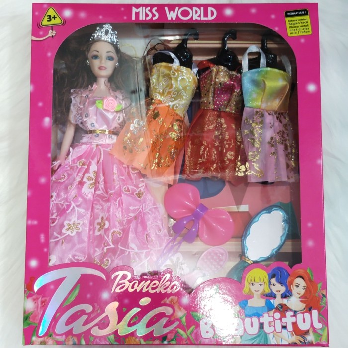 Bộ Đồ Chơi Búp Bê Barbie Miss World Wda771, Mua 2 Bonus 1 Ya Mrh