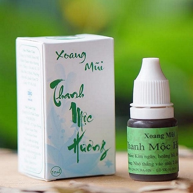 Dung Dịch Nhỏ Mũi Thanh Mộc Hương Thảo Dược Gia Truyền