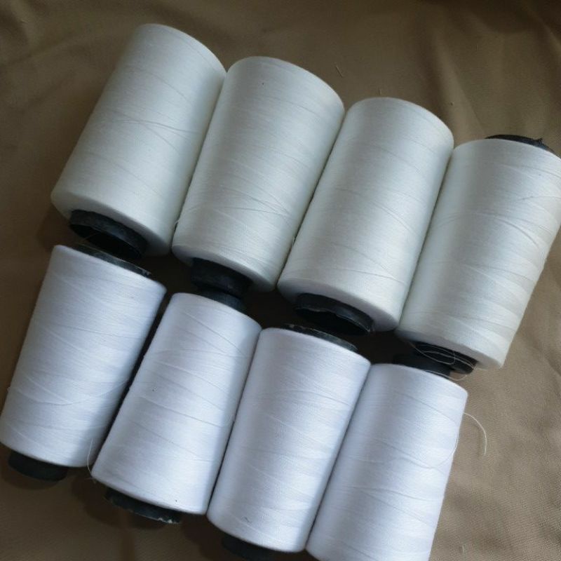 Chỉ may trắng/đen cuộn 5000m
